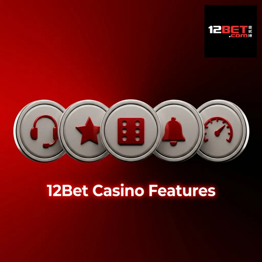 12Bet Casino features for Indian players including INR support, UPI payments, mobile platform, and 24/7 live chat