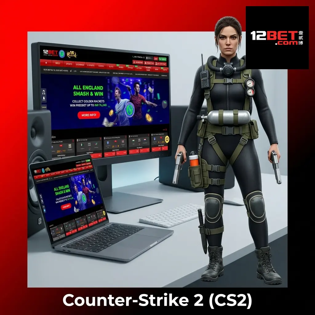 Counter-Strike 2 esports betting on 12Bet featuring CS2 Major Championships and top tournaments