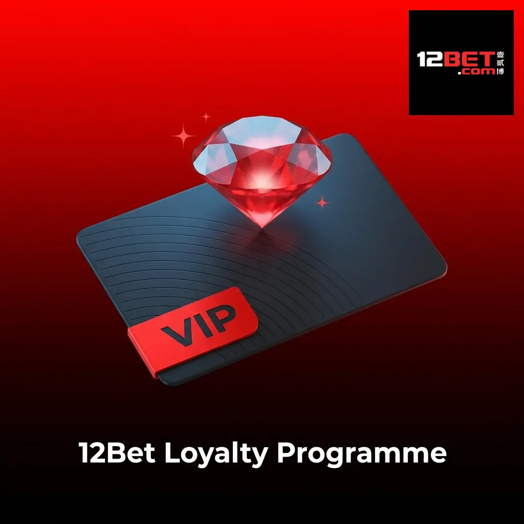 12Bet VIP loyalty programme tier table showing Bronze to Diamond levels with points required and cashback benefits