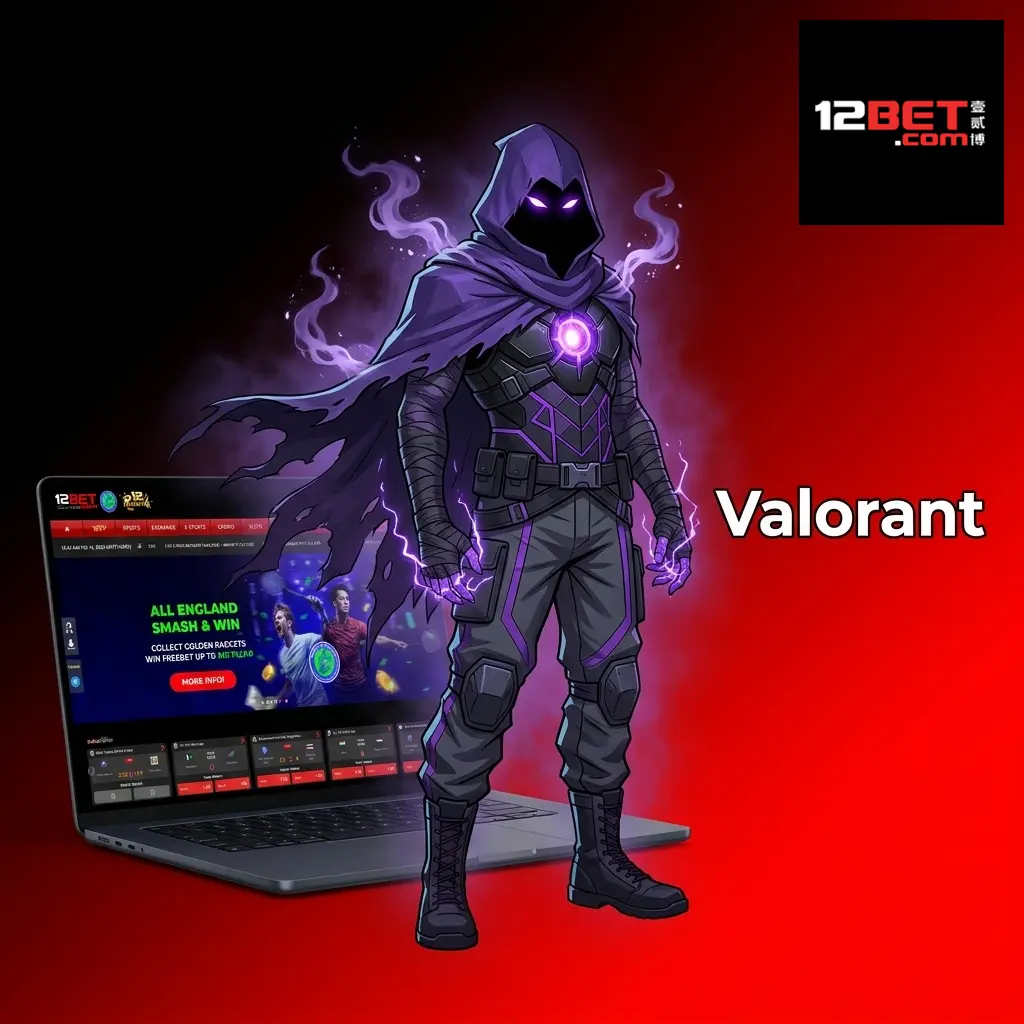 Valorant 5v5 tactical shooter esports betting on VCT Champions, Masters and Pacific League at 12Bet India