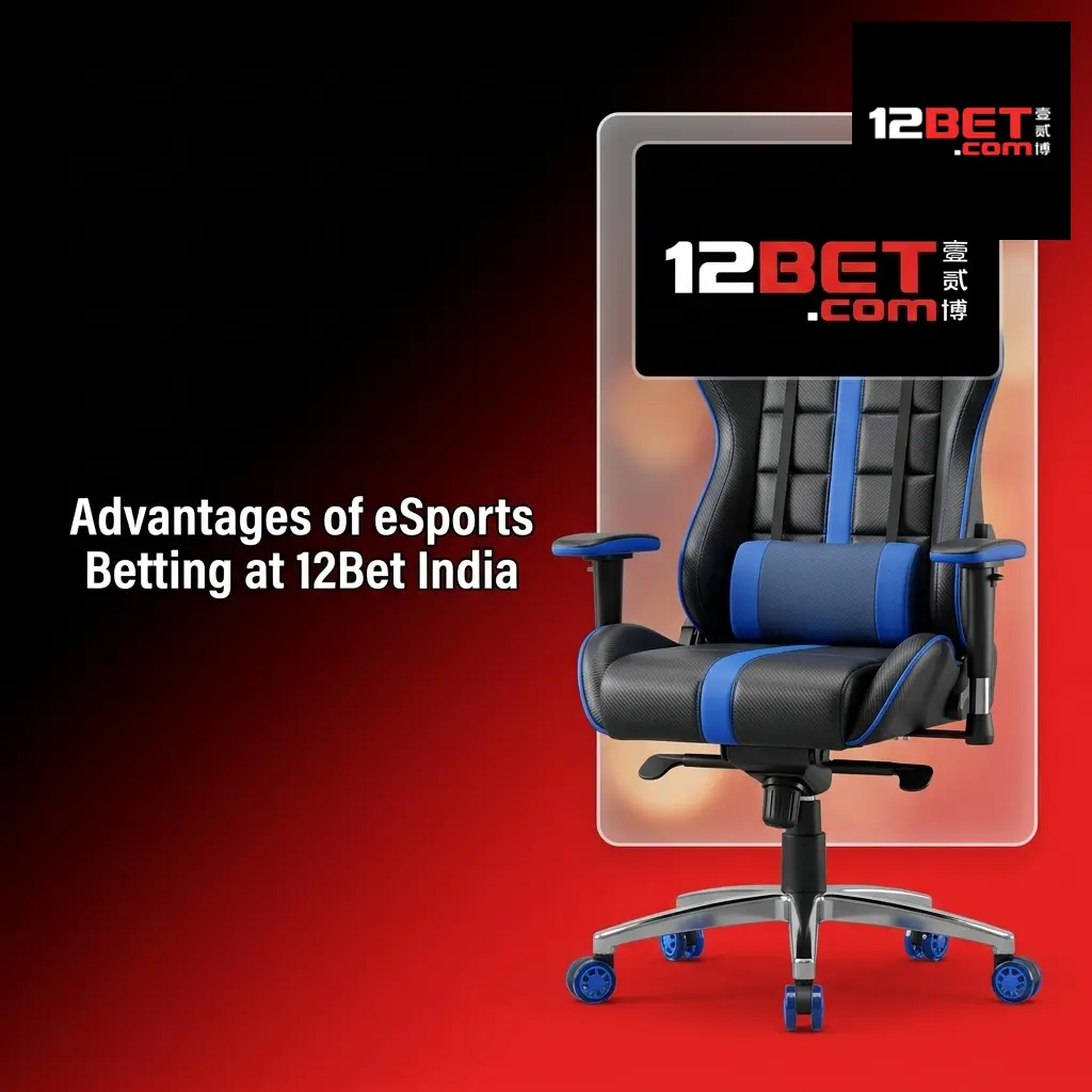 12Bet India esports betting platform showing INR payment options, welcome bonus, and mobile app features for Indian bettors