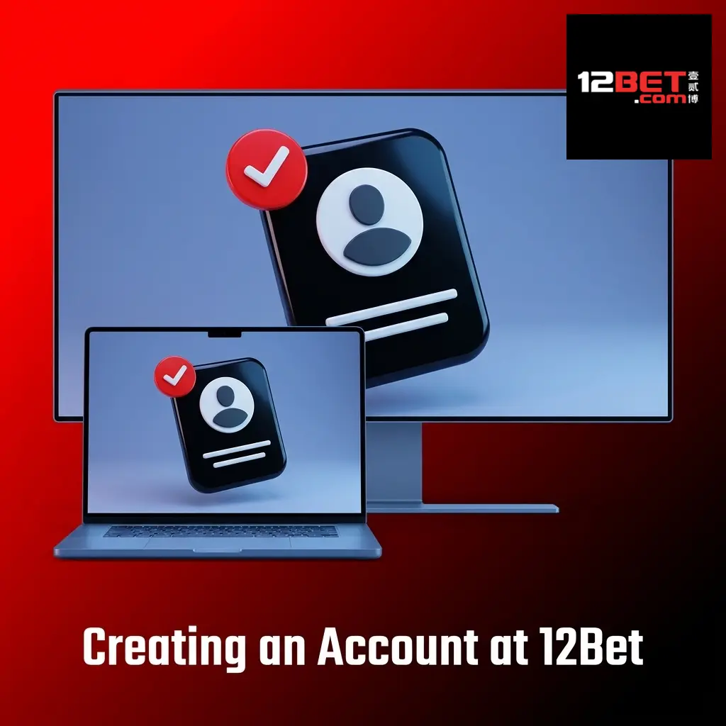 12Bet account registration steps showing email setup, INR currency selection, age verification, and KYC document requirements