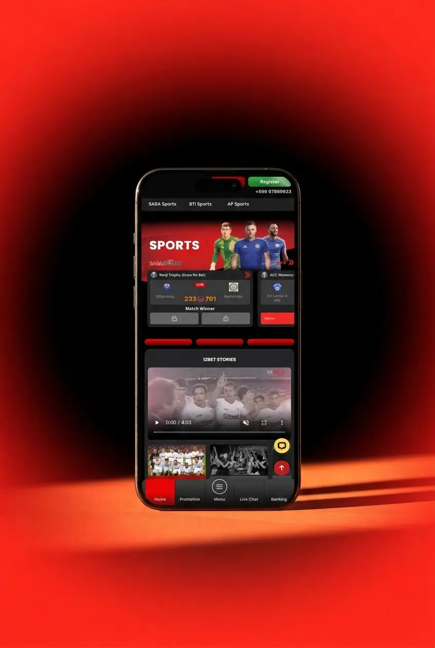 Step-by-step guide showing how to download and install the 12Bet APK on an Android device in 4 steps