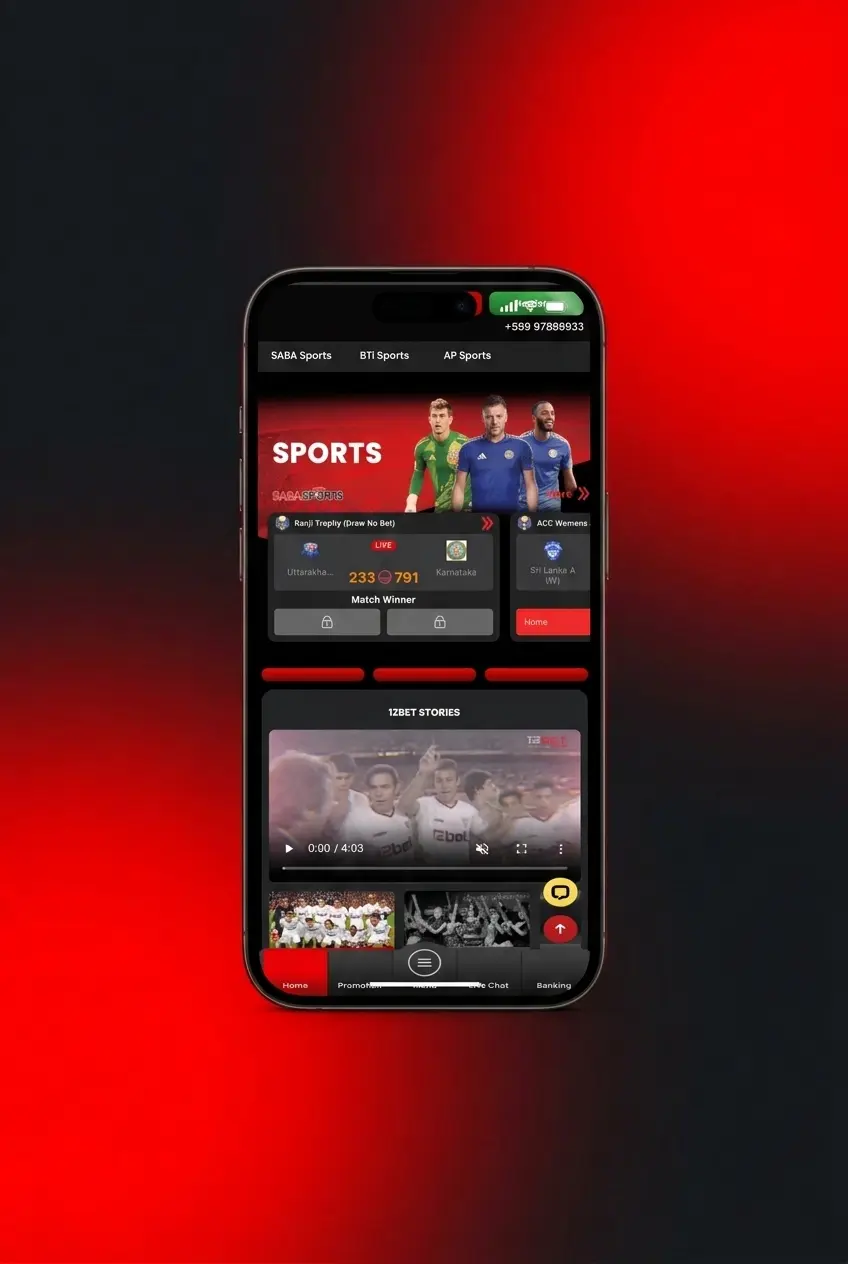 Step-by-step guide on how to place a tennis bet on 12Bet sportsbook platform with live odds updates