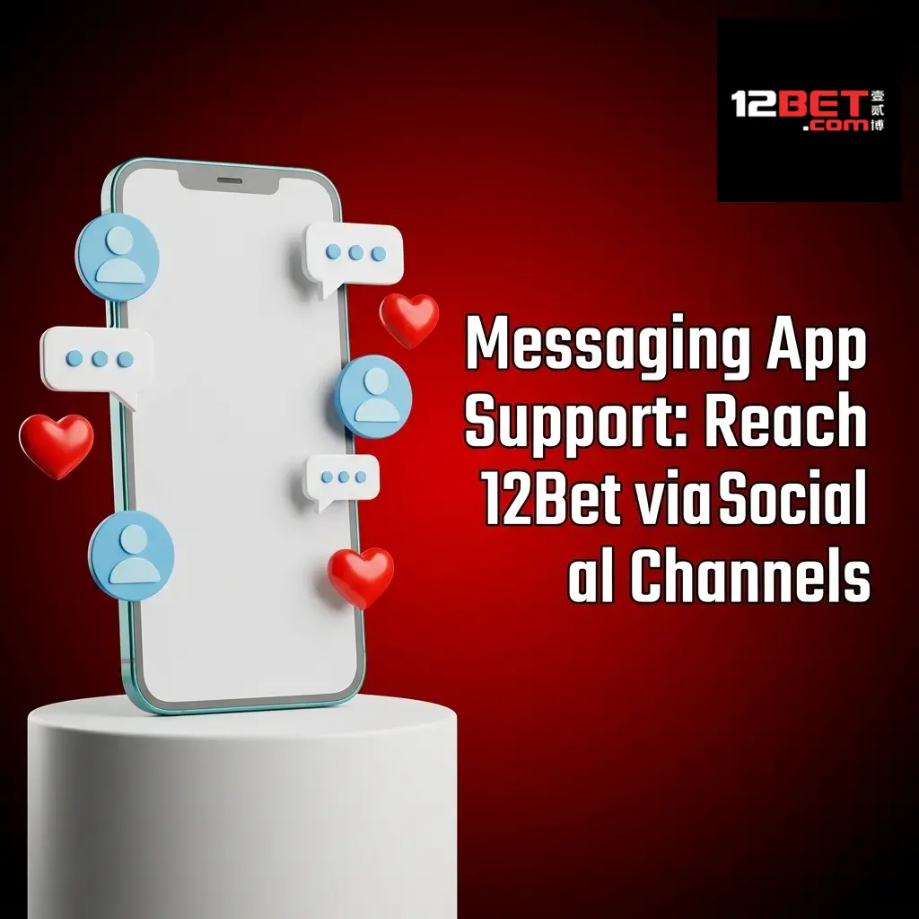 12Bet customer support via social media and messaging apps for general queries, promotions, and account follow-ups