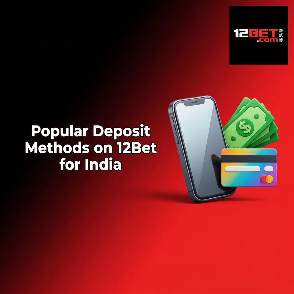 12Bet India deposit methods including UPI, PayTM, Net Banking, IMPS, and Bank Wire Transfer options